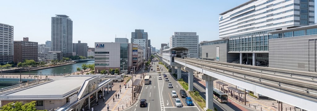 小倉駅・浅野周辺の街並み