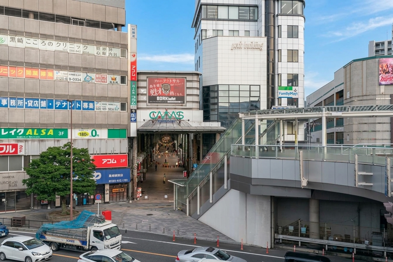 黒崎・熊西周辺の街並み