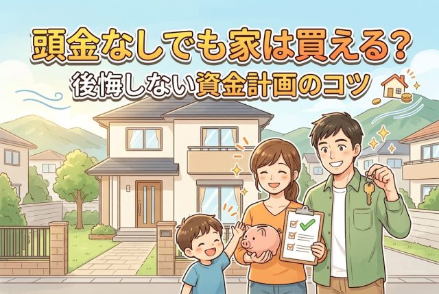 頭金なしでも買える？北九州市で住宅購入を実現する方法