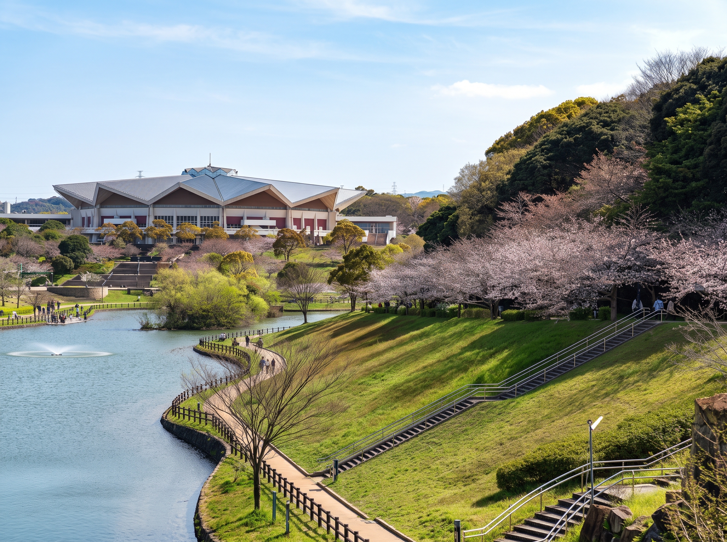 金比羅・天神周辺の街並み