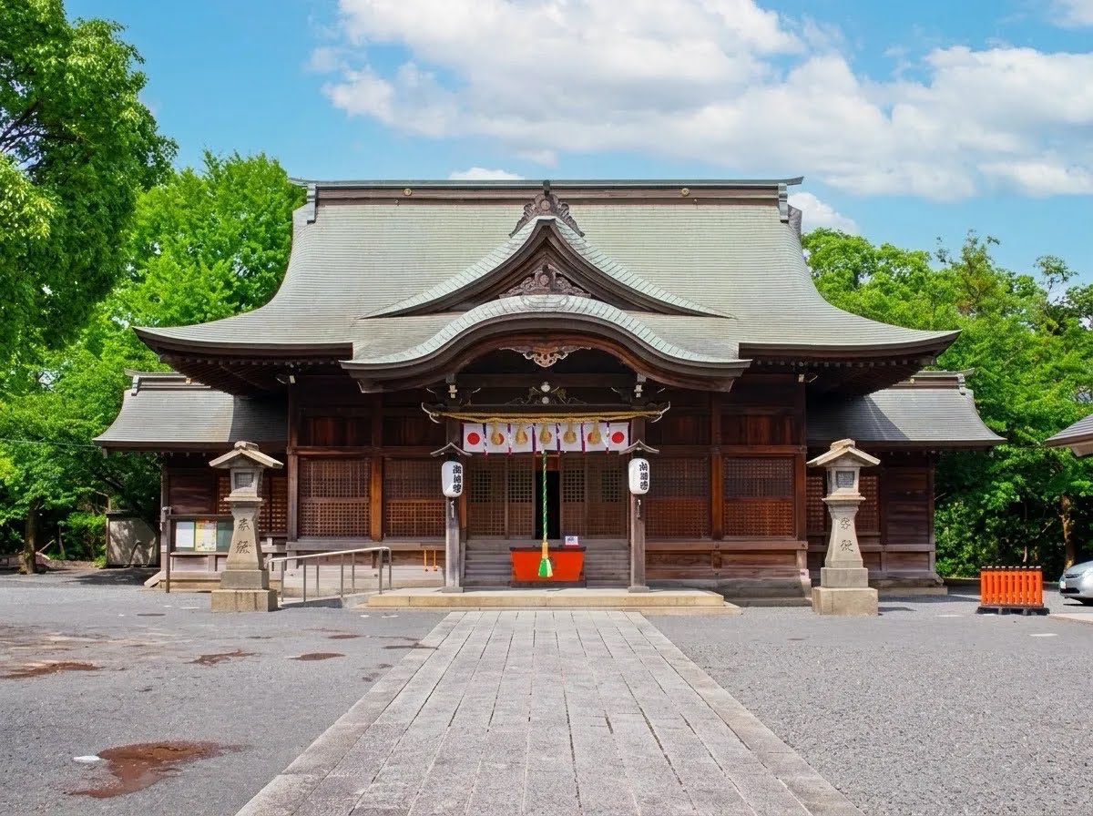 中央・春の町周辺の街並み