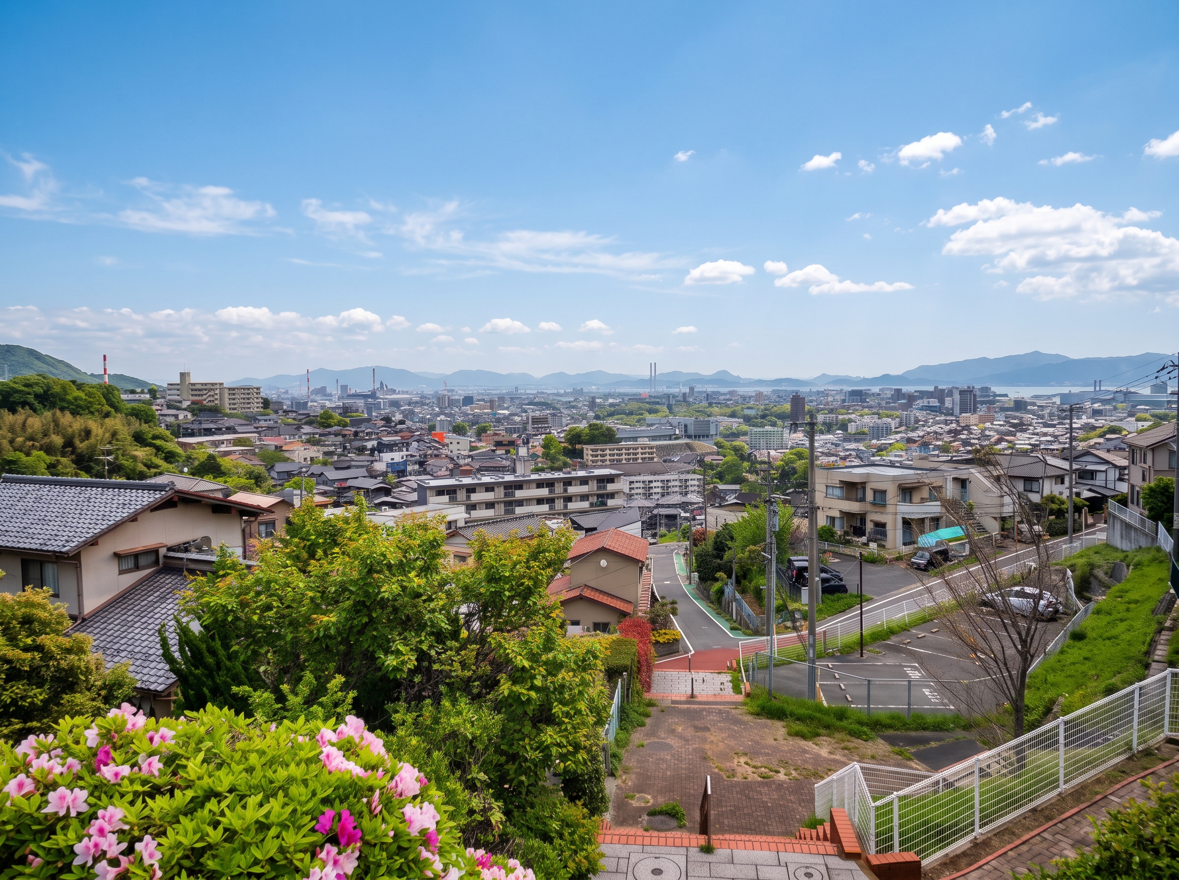 西大谷・東大谷周辺の街並み