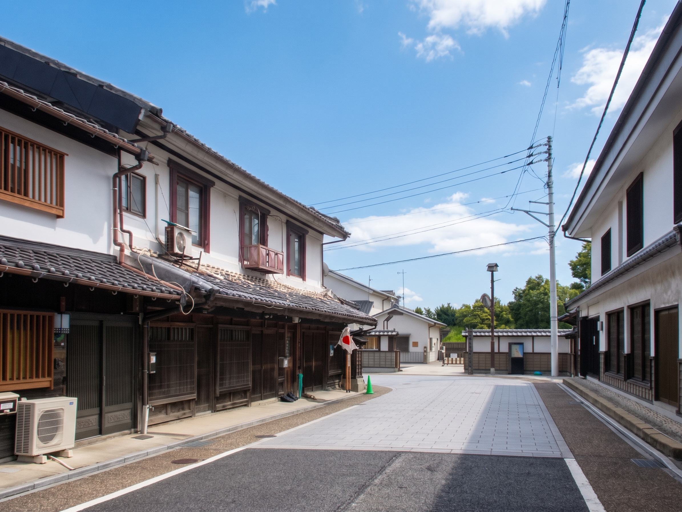 木屋瀬・楠橋周辺の街並み